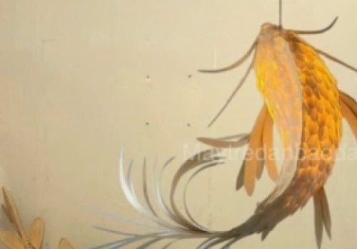 Trang trí đèn tại quán Cà phê