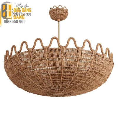 Đèn Dù Mây Tre Thả Trần