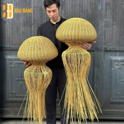 ĐÈN SỨA MÂY TRE TUA RUA