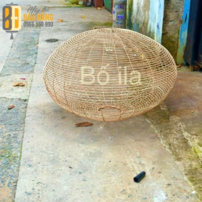 ĐÈN LỒNG MÂY TRE QUẢ CẦU 01