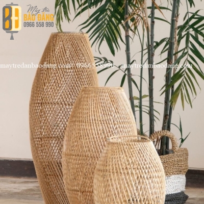 ĐÈN CHỤP MÂY TRE 01