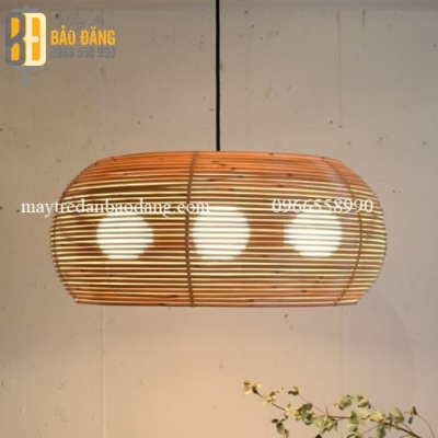 ĐÈN MÂY TRE CHỤP TRÒN