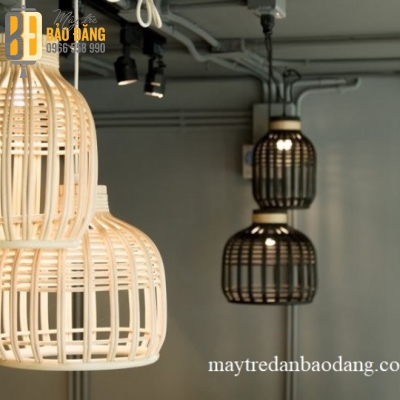 ĐÈN LỒNG MÂY TRE GIỎ CUA