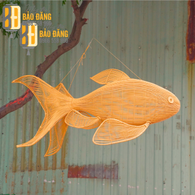 ĐÈN LÔNG MÂY TRE CÁ BỐN ĐUÔI