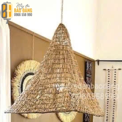 ĐÈN CHÀI ĐÁNH CÁ CHẤT LIỆU MÂY