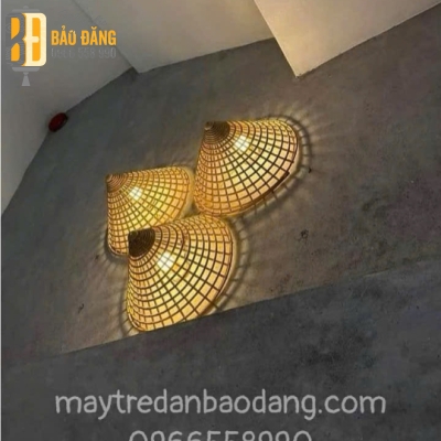Đèn Lồng Mây Nón Lá