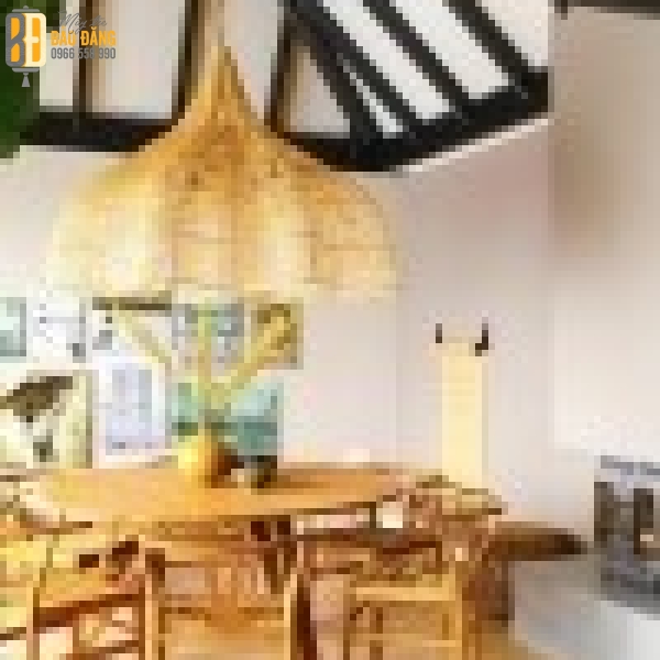 ĐÈN LỒNG MÂY TRE BÍ NGÔ