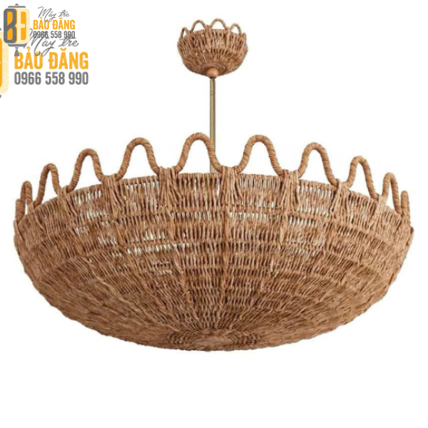 Đèn Dù Mây Tre Thả Trần