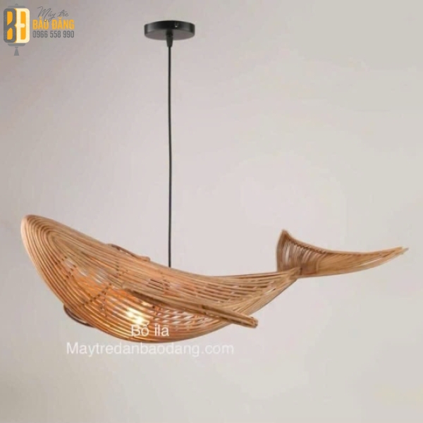 ĐÈN LỒNG MÂY TRE CÁ VOI 1