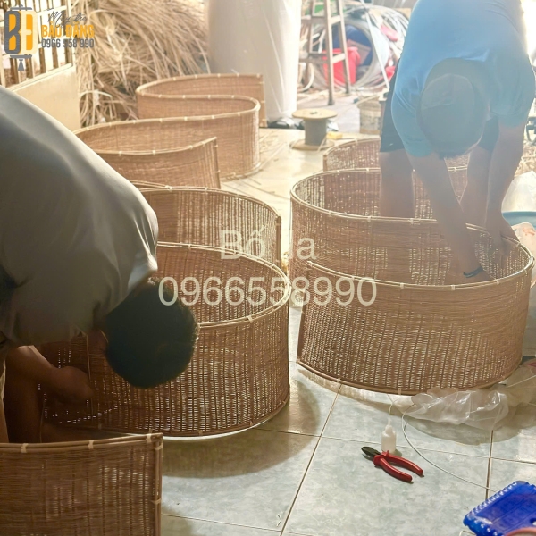 DẢI LỤA MÂY DECOR THẢ TRẦN