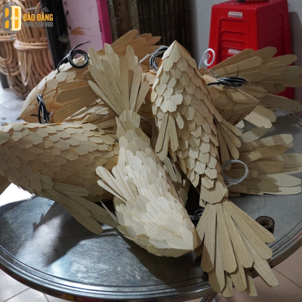 ĐÈN LỒNG CÁ CHÉP HÓA RỒNG