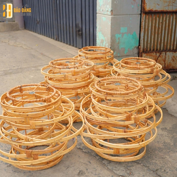 ĐÈN LỒNG MÂY TRE LỐC XOÁY