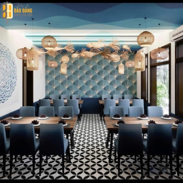 ĐÈN LỒNG CÁ VÁY GỖ