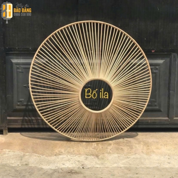 ĐÈN LỒNG MÂY TRE ĐĨA BAY