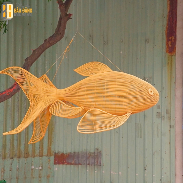 ĐÈN LÔNG MÂY TRE CÁ BỐN ĐUÔI