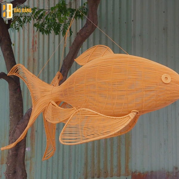 ĐÈN LÔNG MÂY TRE CÁ BỐN ĐUÔI